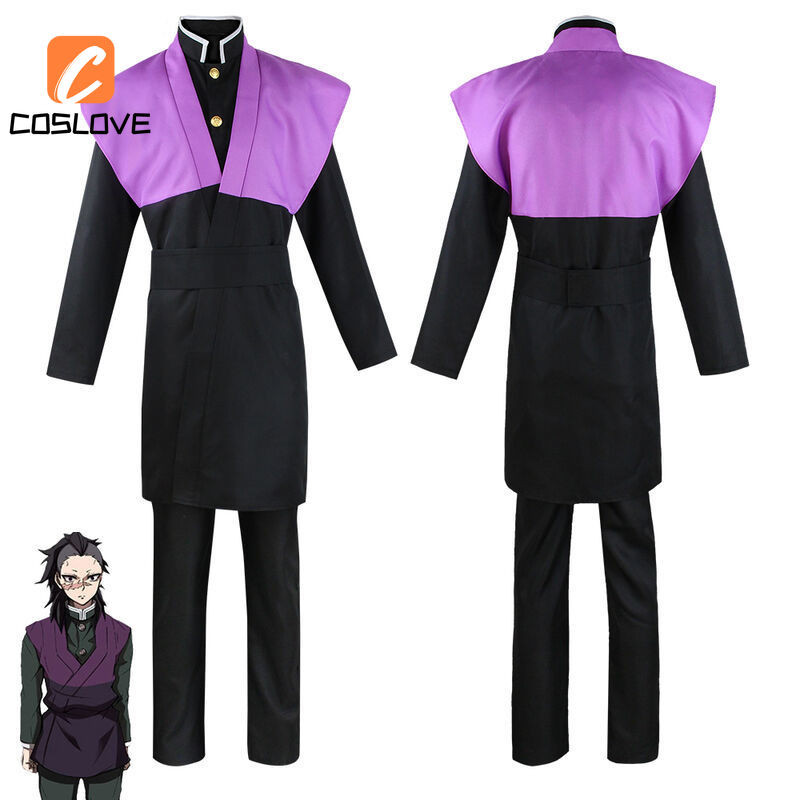 Anime Demon Slayer Cosplay Bộ Quần Áo Cho Nhân Vật Shinazugawa Genya