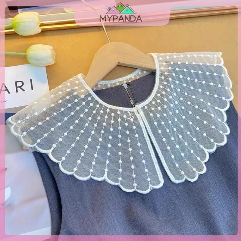 MYPANDA Áo Choàng Phong Cách Hàn Quốc, Ren Mỏng, Đẹp Thời Trang Cho Mùa Hè