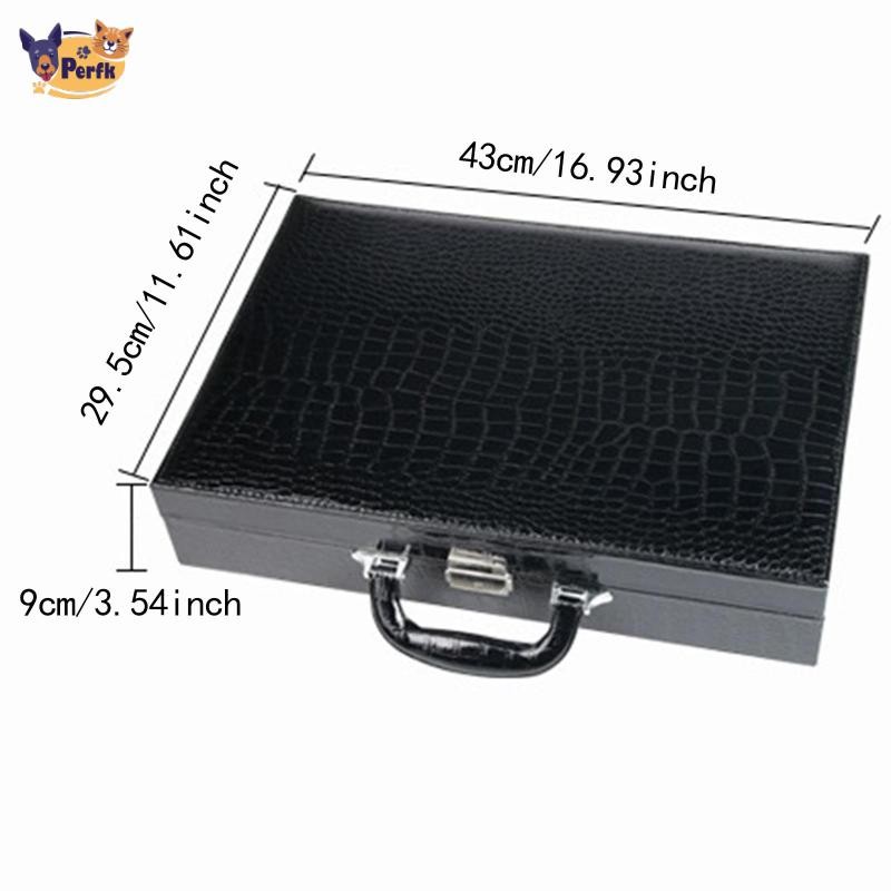 Hộp đựng đồng hồ đeo tay có đệm cho nam Bộ sắp xếp trang sức cho nhẫn và dây chuyền