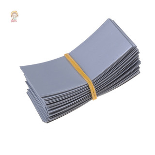 Twe 100 chiếc 18650 Bọc PVC Ống co nhiệt cắt sẵn VN