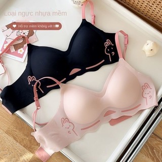 Dây đeo vai áo sơ mi thoải mái liền mạch in họa tiết thỏ hoạt hình dễ thương, phù hợp cho nữ