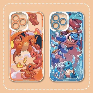 Ốp điện thoại hoạt hình Pokemon Pikachu Gengar Eevee cho Samsung Galaxy A05 A05S A14 A15 A33 A73 A34 A35 A12 J7 Prime Vỏ TPU dễ thương Hợp thời trang Anime Vỏ điện thoại silicon mềm trong suốt