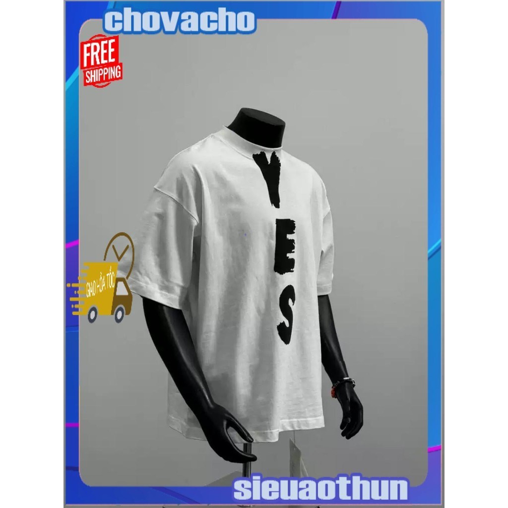 Áo thun Stee Cổ ôm YES Localbrand ICVCVNI Unisex