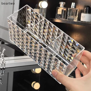 < Beartwo > Môi Trong Suốt Mỹ Phẩm Trang Điểm Acrylic Cọ Trang Điểm Dụng Cụ Hộp Bảo Quản Hộp Đựng Bàn Chải Trang Điểm Dụng Cụ Trang Điểm Đẹp