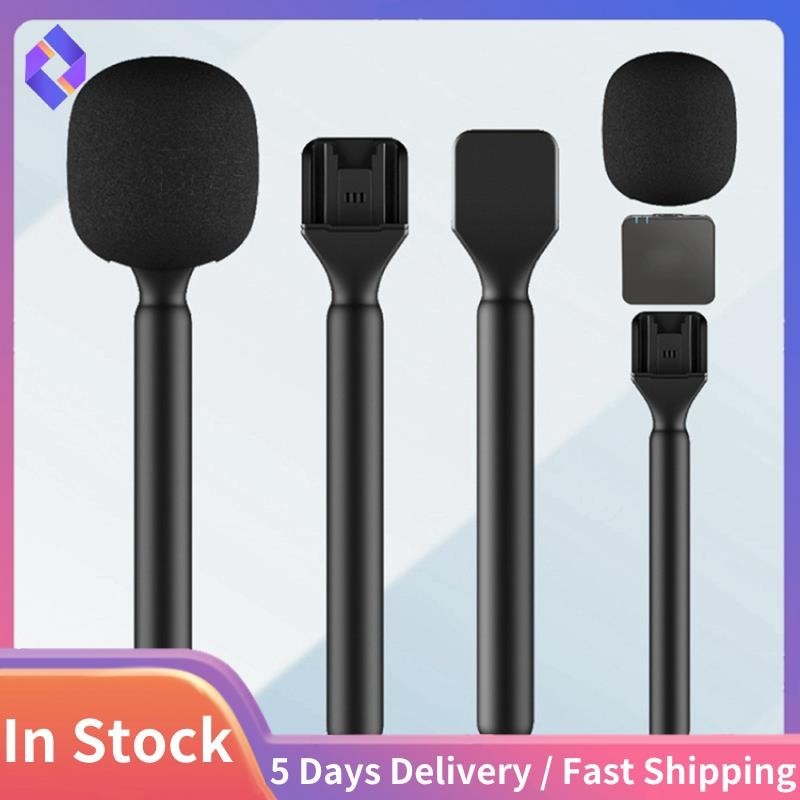 Micro Phỏng Vấn Bộ Chuyển Đổi Cầm Tay Cho Rode Wireless Go / GoII / DJI Mic / Relacart / Bộ Phát Không Dây