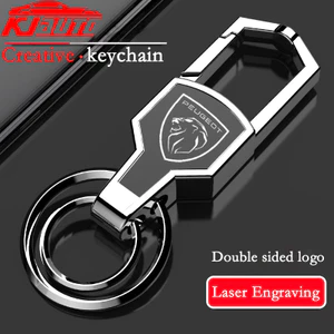 Peugeot Kiểu Dáng Xe Biểu Tượng Móc Khóa Meta Móc Chìa Khóa Nhẫn Móc Khóa Mặt Dây Chuyền Cho Xe Đạp Peugeot 308 206 208 3008 508 408 207 406 405 407 2008 5008 306 307 Phụ Kiện