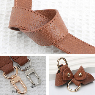 Dây đeo túi thay thế da, điều chỉnh, dài, cho Longchamp mini/bánh bao; phụ kiện chuyển đổi vai