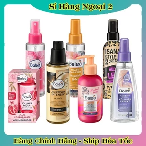 COMBO Kem làm phồng tóc, bột phồng tóc, dưỡng tóc Balea của Đức - Đủ Bill