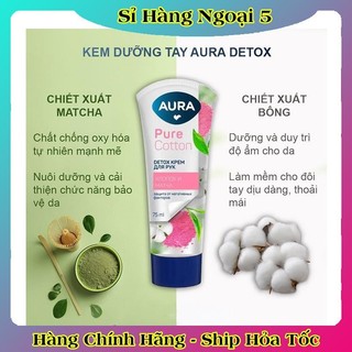 [DATE MỚI] Kem tay Aura Nga 75ml giúp dưỡng ẩm, mềm mịn