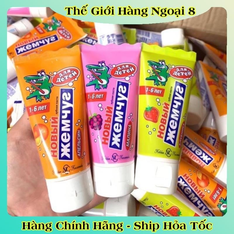 [DATE MỚI NHẤT] Kem đánh răng cho bé Nga Nevcos từ 1-6 tuổi