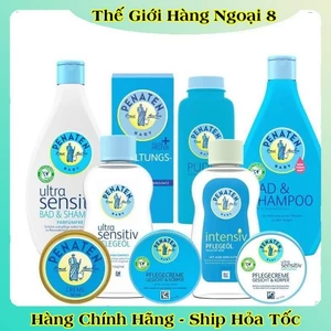 Sữa tắm gội chống cảm, kem dưỡng da, tinh dầu massage, tinh dầu tràm tắm Penaten 400ml Đức cho bé từ sơ sinh