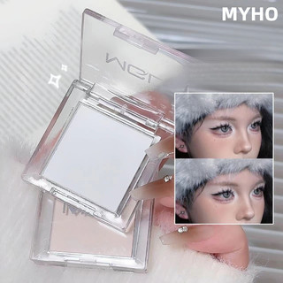 MYHO Phấn mắt màu cut-off màu khói nhạt màu trắng tinh khiết một màu