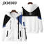 SY3 Genshin Tác Động Wanderer Kabukimono Balladeer Áo Dây Kéo Áo Khoác Áo Dài Tay Top Cosplay Áo Chui Đầu Plus Y
