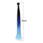 Trang trí mũ bảo hiểm xe máy METUBE, Bộ tóc giả mũ bảo hiểm Mohawk nhẹ 21 Inch, Chất lượng cao phổ biến với nhãn dán ma thuật Mũ bảo hiểm xe máy Đuôi ngựa