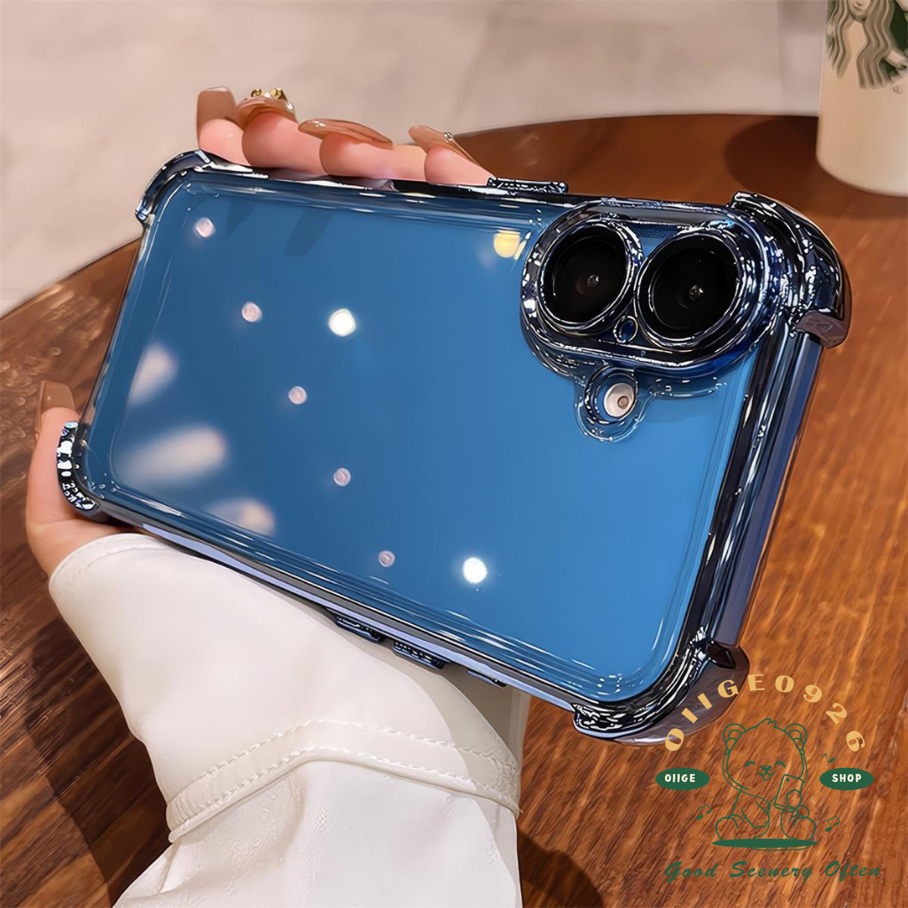 Túi khí bốn góc chống rơi Vỏ điện thoại iphone16 Pro Max 15 14 13 12 11 cho vỏ iPhone XR / XS Vỏ silicon mềm TPU chống sốc