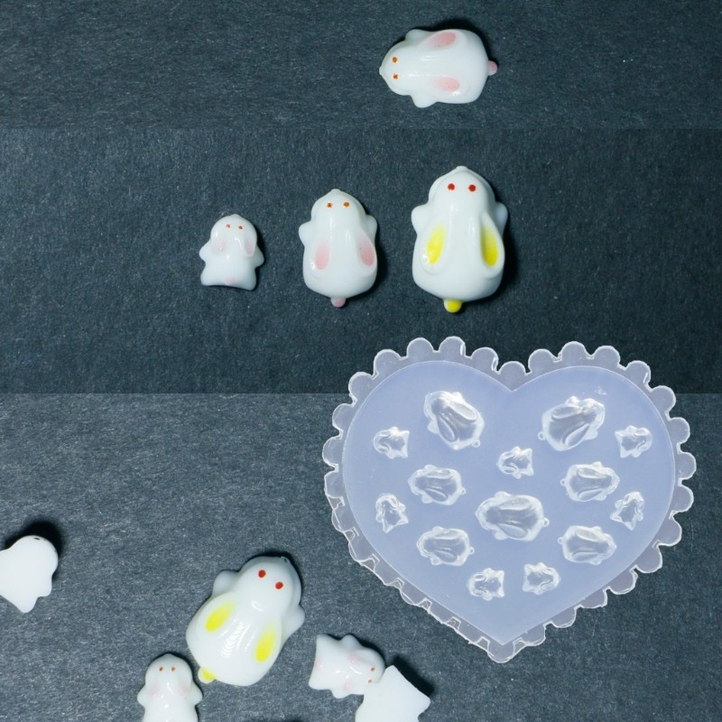 Creative Nail Art Mold Silicone Stamping Kit Embossing Nail Accessories Mould