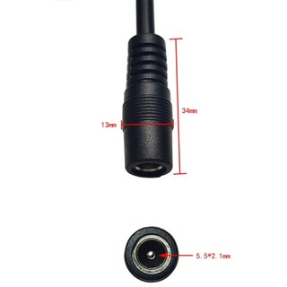 Cáp chuyển đổi nguồn nam R * DC5 5x2 1mm sang DC8020 cho nguồn điện
