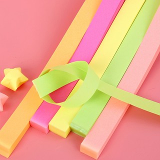 Set 540 Tờ Giấy Xếp Hình Ngôi Sao Năm Cánh Màu Sắc Gradient Sáng Tạo SUNND