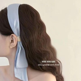 Pháp Streamer Một Mảnh Băng Đô Thiết Kế Niche Sữa Xanh Tóc Phụ Kiện Tóc