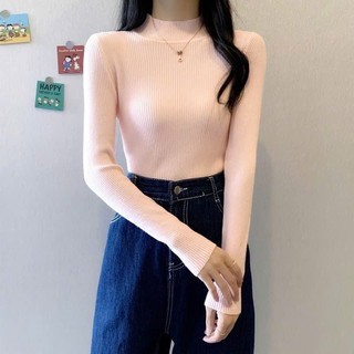 Áo Len Tăm Nữ Ôm Body Cổ 3 Phân Mềm Mịn Hàng Cực Xinh Phù Hợp Với Mọi Lứa Tuổi ( giữ nhiệt tăm)