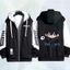 YB1 Haikyuu Hinata Shoyo Oikawa Tooru Tobio Kageyama áo khoác dây kéo Áo khoác Hoodie cardigan áo len Unisex Cosplay BY1