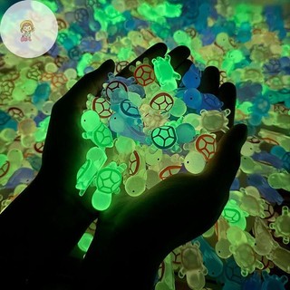 TWE 6 / 10 Chiếc Dạ Quang Rùa Trang Trí Nhà Cảnh Quan Nhựa Thủ Công Phát Sáng Rùa Vườn Cá Thu Nhỏ Đồ Trang Trí Trang Trí VN