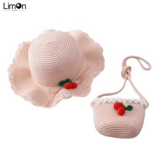 Mũ Cói Đi Biển Chống Nắng Thời Trang Mùa Hè Dành Cho Trẻ Nhỏ