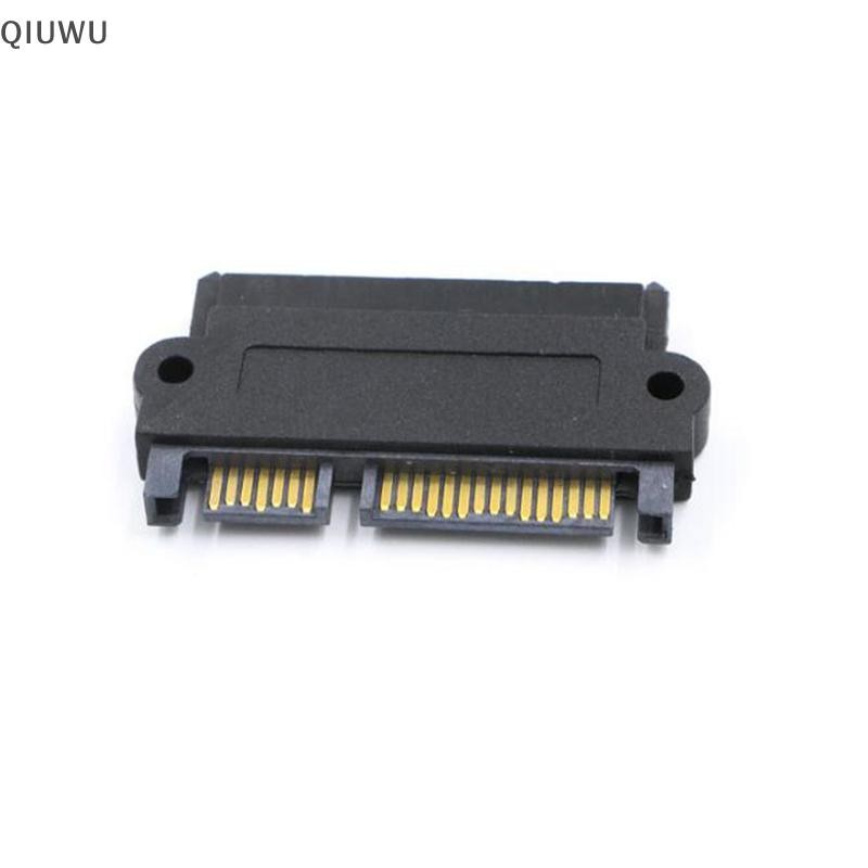 Qiuwu Dành Cho SAS 29 pin Nữ Sang SATA 22pin Nam Adapter Chuyển Đổi Kết Nối Cho Windows.