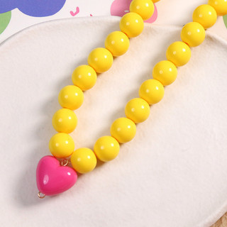 Trái Tim Kẹo 3D Lỗ Thẳng Bóng Bóng Trái Tim Đào Trung Bình Phụ Kiện Nhựa DIY Bông Tai Vỏ Điện Thoại Nữ Bán Sỉ