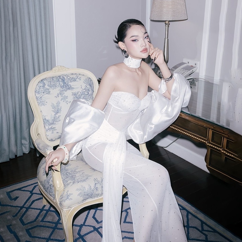 Cutenew Váy Maxi Thường Ngày Mất Tay Skinny Lưng Quấn Mông Cá Tính Nhìn Mỏng Hơn Câu Lạc Bộ Đa Năng Đảng Bầu Không Khí Phong Cách 2024 Nóng Mới