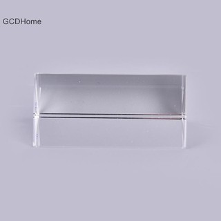 Gcdhome 30 * 30 * 60mm Lăng kính hình tam giác BK7 Lăng kính quang học Vật lý thủy tinh Giảng dạy khúc xạ HOT