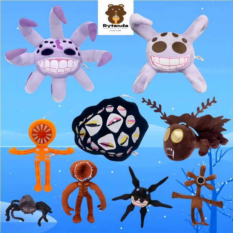 ✨Hàng có sẵn✨NEW Doors Floo 2 Đồ Chơi Sang Trọng Trò Chơi Kinh Dị Roblox Doors Series Búp Bê Sang Trọng Vui Vẻ Quái Vật Nhện Đồ Chơi Nhồi Bông Sáng Tạo Trang Trí Nhà Búp Bê Trẻ Em Quà Tặng Sinh Nhật Halloween COD