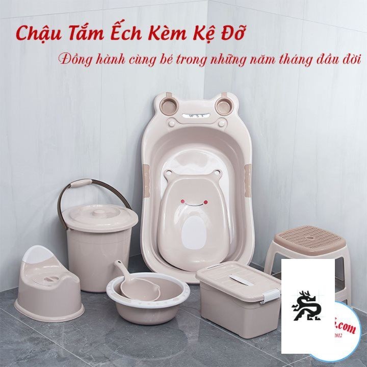 Chậu tắm ếch cho bé hàng Việt Nhật Cao Cấp -Thau tắm cho bé sơ sinh (MS:2203) -Buôn rẻ 01284