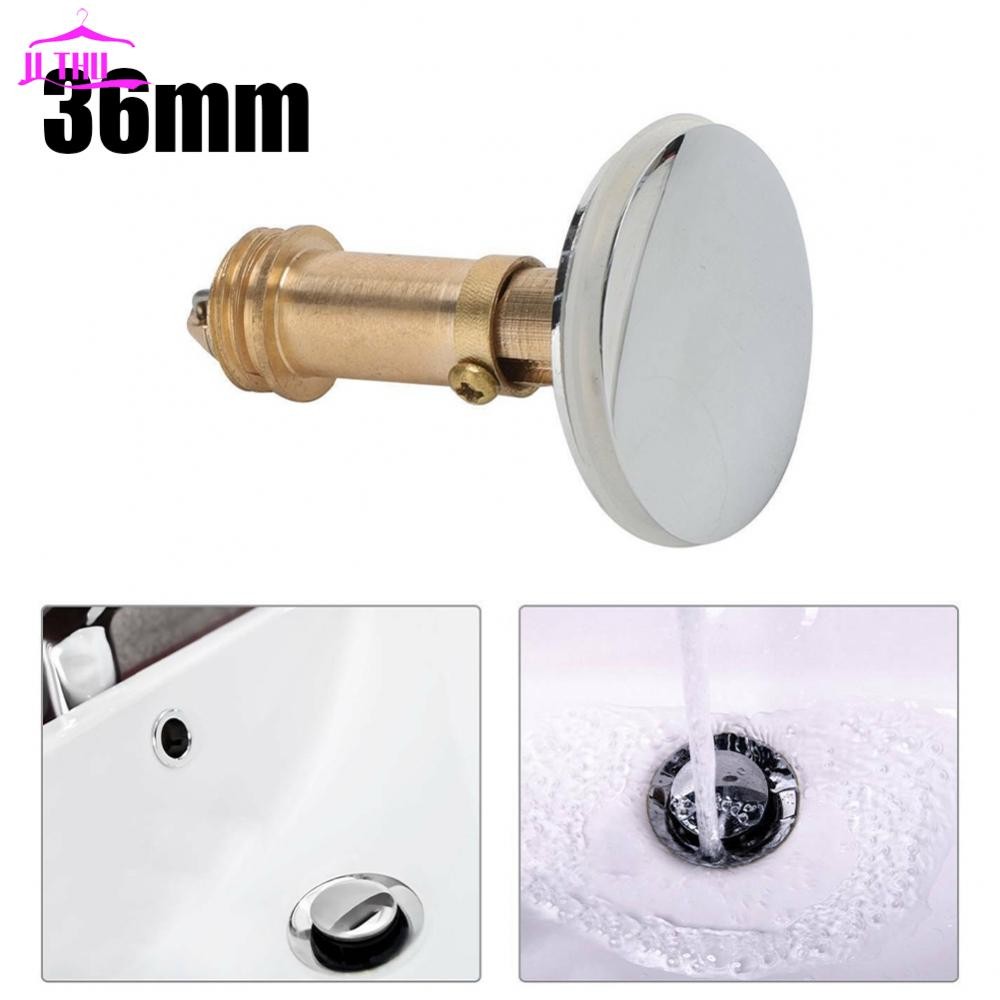 【UTHU】Sink Plug Click Clack Plug Plug+Bolt Sink Push Button Bathtub
