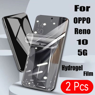 2 Miếng Dán Bảo Vệ Màn Hình Hydrogel Mềm Cho OPPO Reno 10 11 12 Pro Plus 4G 5G Hydrogel Bảo Vệ