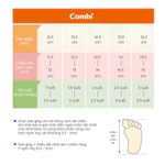 (MamanBébé chính hãng) Giày Combi S-Go – Hỗ trợ phát triển bàn chân A2501 màu ghi — ảnh 7