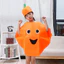 GN Trái cây rau quả trẻ em cosplay trang phục hóa trang Dinh dưỡng Tháng Trang phục NG