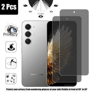 1-2 Chiếc Tecno Spark 40 Pro Kính Cường Lực Chống Gián Điệp Bảo Vệ Màn Hình Riêng Tư Cho Tecno Spark Go 1 1S 2024 30c 30 20 Pro 4G 5G