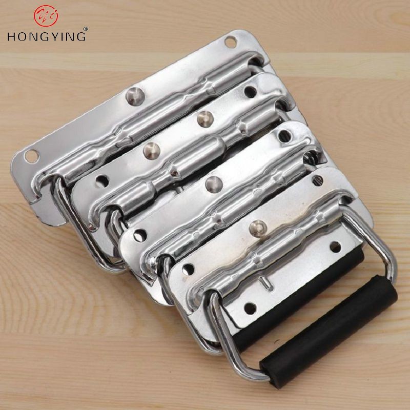 Dày 304 Thiết Bị Thép Không Gỉ Hộp Tay Cầm Hộp Dụng Cụ Hoạt Động Tay Cầm Lò Xo Gấp Tay Cầm