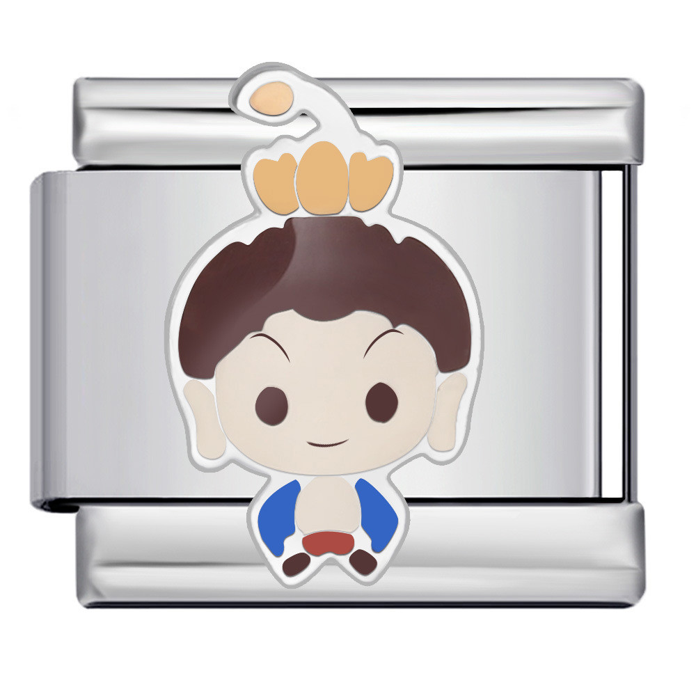 Vòng tay thép titan tự thiết kế, co giãn - Bộ sưu tập anime Nezha