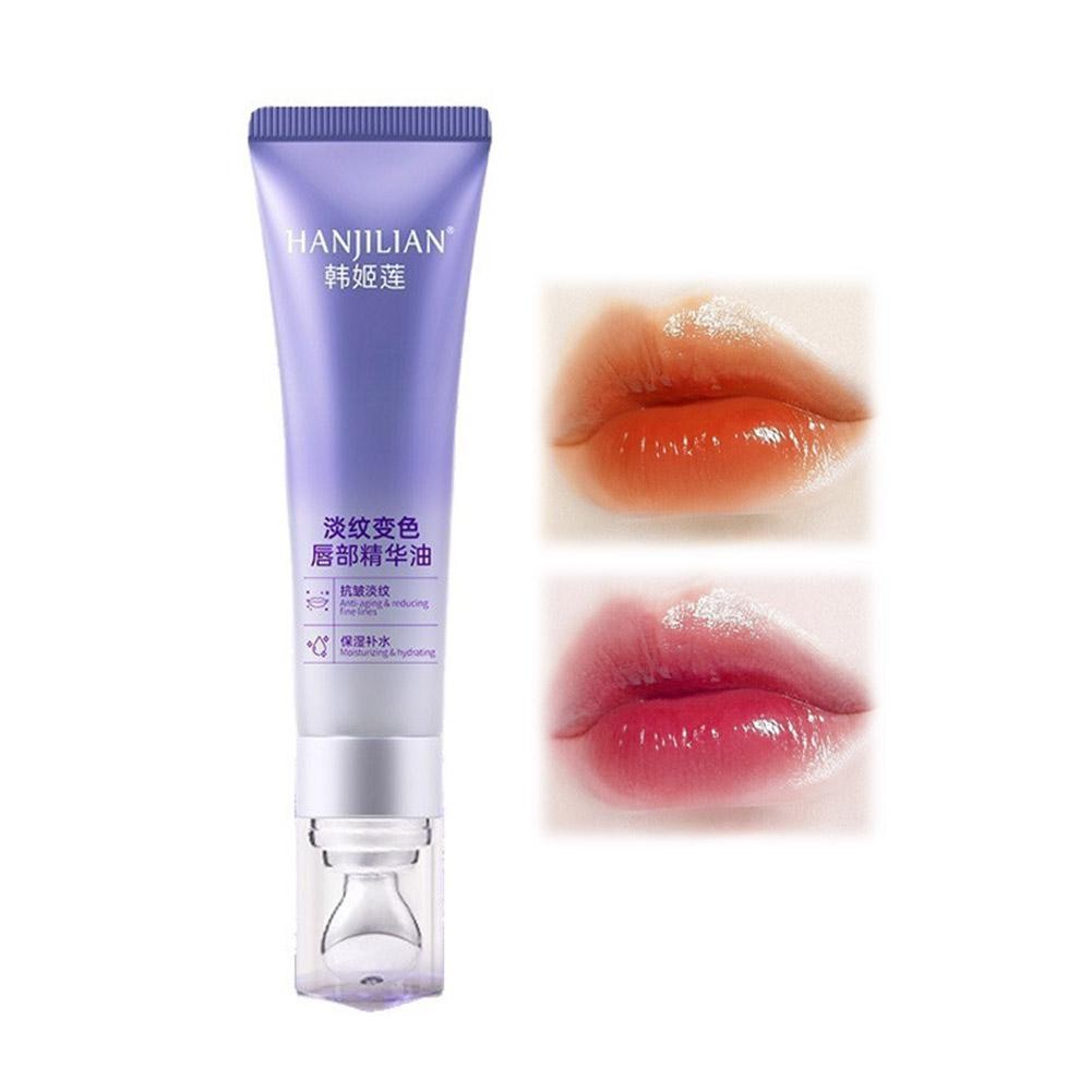 Magic Color Change Lip Serum Dầu Dưỡng Ẩm Sâu Fine Long Line Lip Serum Lâu Dài W7b6