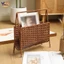 Sách Tạp Chí Giá Giỏ Đứng Kệ Mây Nhìn Mộc Mạc Dây Kim Loại Khung Báo Giá Đỡ Để Trang Trí Nhà Cửa Thiết Thực