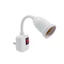 Chuôi Đèn Đui Đèn E27 Thân Uốn Dẻo Lò Xo Có Công Tắc Điều Chỉnh 360 20cm 25cm