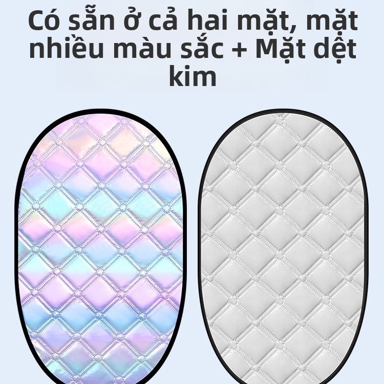 Chói Tấm che nắng yên xe máy 58cm x 35cm cách nhiệt chống nắng nóng bỏng mông miếng che nắng yên xe máy điện tráng bạc dày，nệm lót yên xe máy chống ê mông