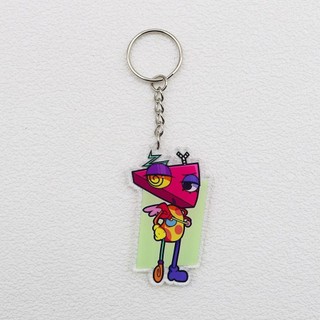 Pomni Ragatha Zooble Kinger Anime Móc Khóa Kỹ Thuật Số Tuyệt Vời Nam Móc Chìa Khóa Cho Nữ Hoạt Hình Hình Acrylic Mặt Dây Chuyền