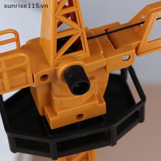SRVN Dành Cho Bé Trai Quà Tặng Kỹ Thuật Nhựa Diecast Tháp Cần Cẩu Mô Hình Xây Dựng Cổ Điển Máy Xúc.