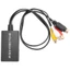Bộ chuyển đổi SVideo sang S-Video và 3RCA CVBS Bộ chuyển đổi video tổng hợp sang âm thanh Hỗ trợ 1080P 720P