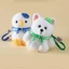 QEARY Seagull Doll Đồ chơi nhồi bông, Bộ sưu tập Tương tác Mô phỏng Seagull Móc khóa sang trọng, Túi quyến rũ Handmade Hoạt hình mềm mại Con mòng biển Đồ dùng dự tiệc búp bê nhồi bông