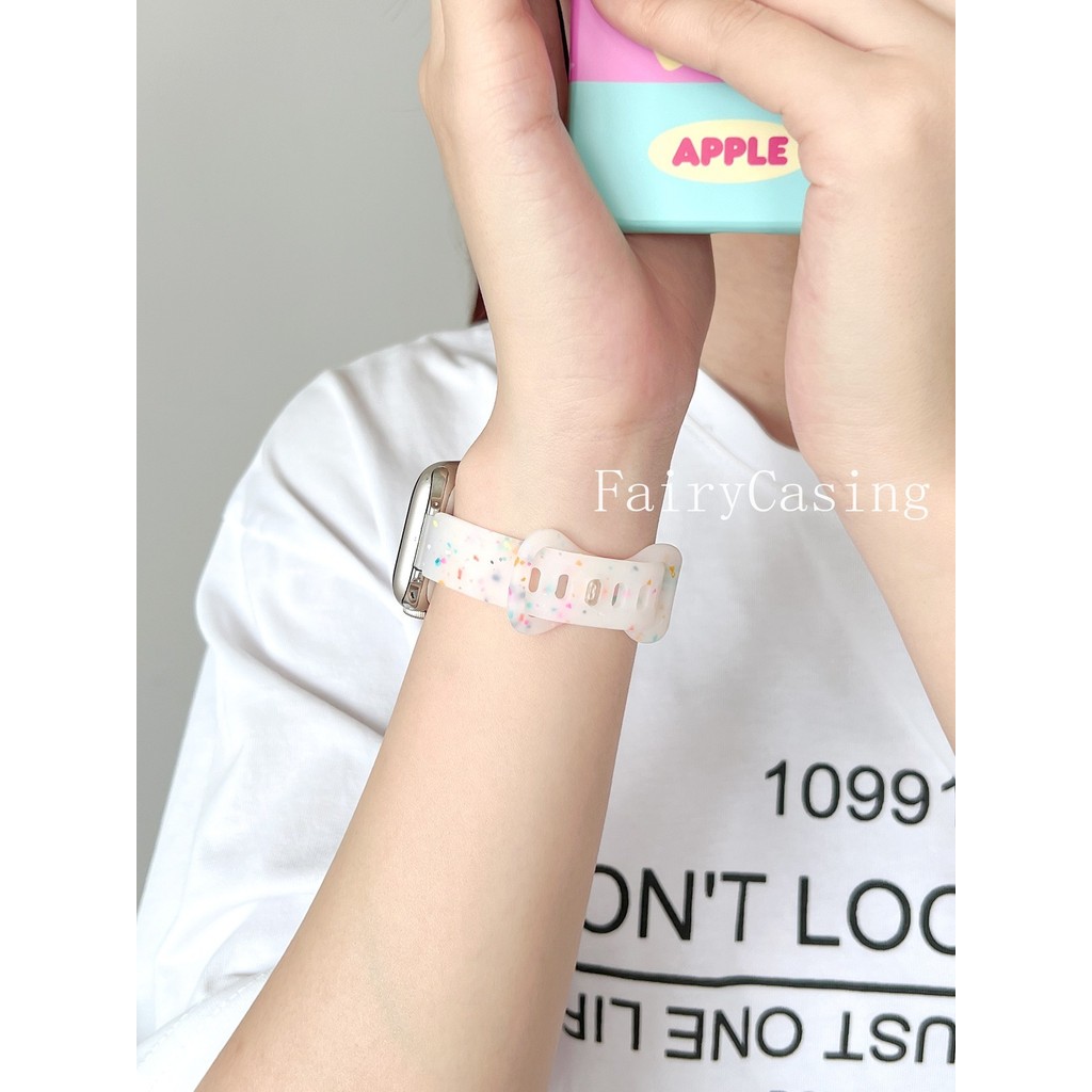 Dây đeo silicon thể thao cho Apple Watch 46 40 41mm 45mm 44 38 49 Vòng tay cho iwatch Series 10 9 8 7 6 5 3 SE Ultra 2 S11 Band