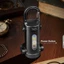 Đèn pin móc khóa DUSKGLOW, Đèn pin COB LED Mini có thể sạc lại USB, Di động có đèn đỏ & xanh Đèn lồng cắm trại siêu sáng Tìm kiếm đi bộ đường dài